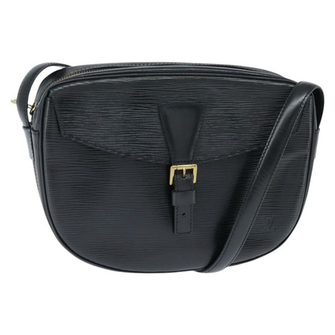 路易威登 Epi Jeune Fille MM 單肩包黑色 M52152 LV 正品 150256