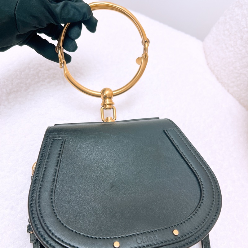 Chloe nile 小號黑色圓環包-2