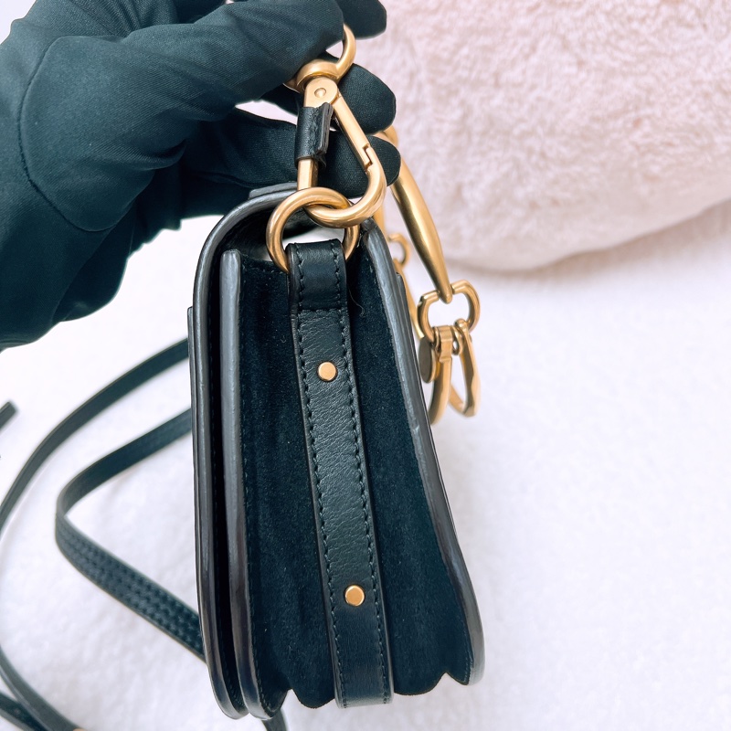 Chloe nile 小號黑色圓環包-7