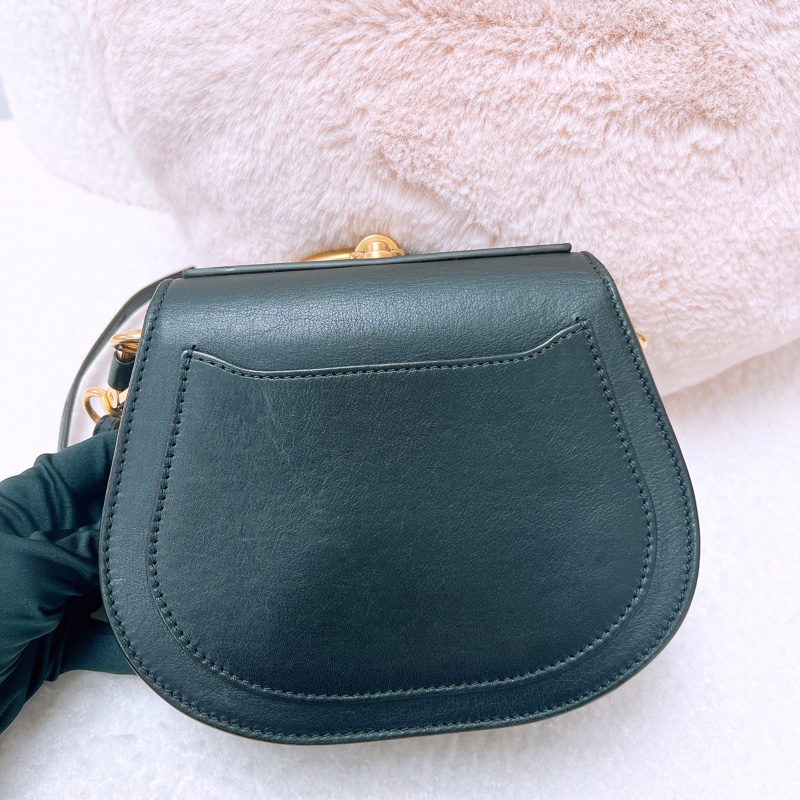 Chloe nile 小號黑色圓環包-8