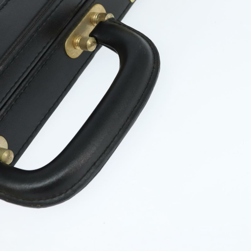 【日本直送】GUCCI Web Sherry Line 公事包手提包 皮革 黑色 金色 正品 150578-6