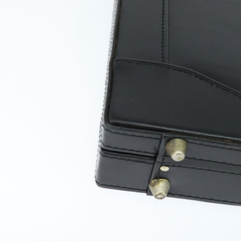 【日本直送】GUCCI Web Sherry Line 公事包手提包 皮革 黑色 金色 正品 150578-9