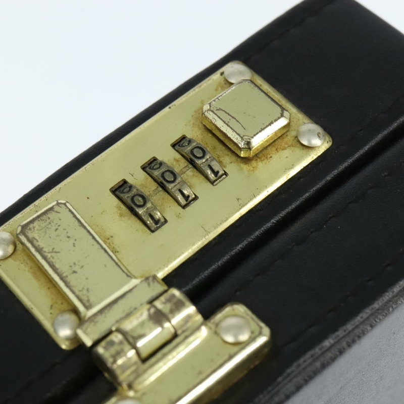 【日本直送】GUCCI Web Sherry Line 公事包手提包 皮革 黑色 金色 正品 150578-15