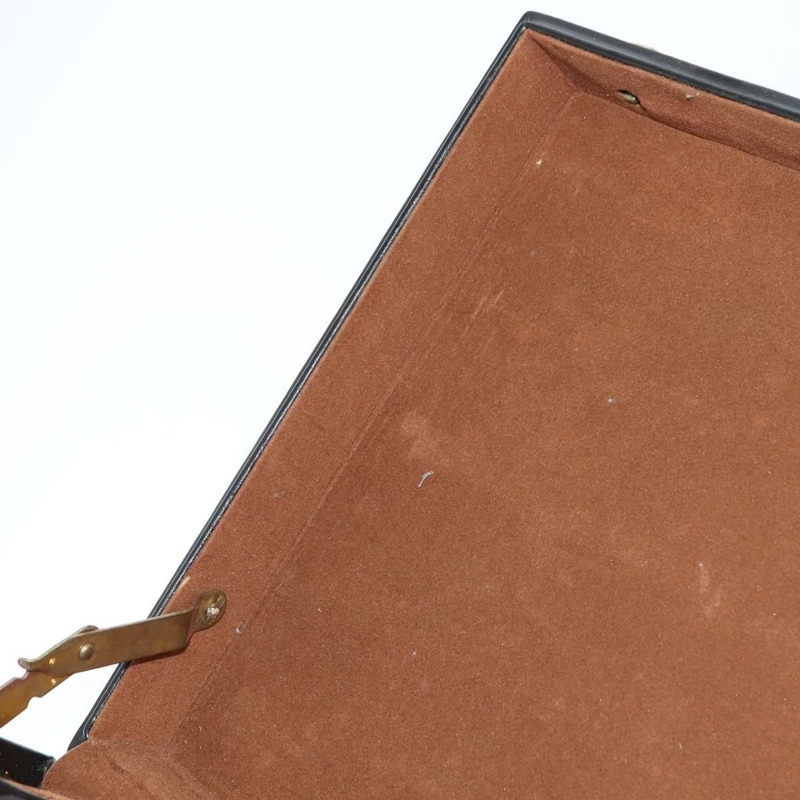 【日本直送】GUCCI Web Sherry Line 公事包手提包 皮革 黑色 金色 正品 150578-22