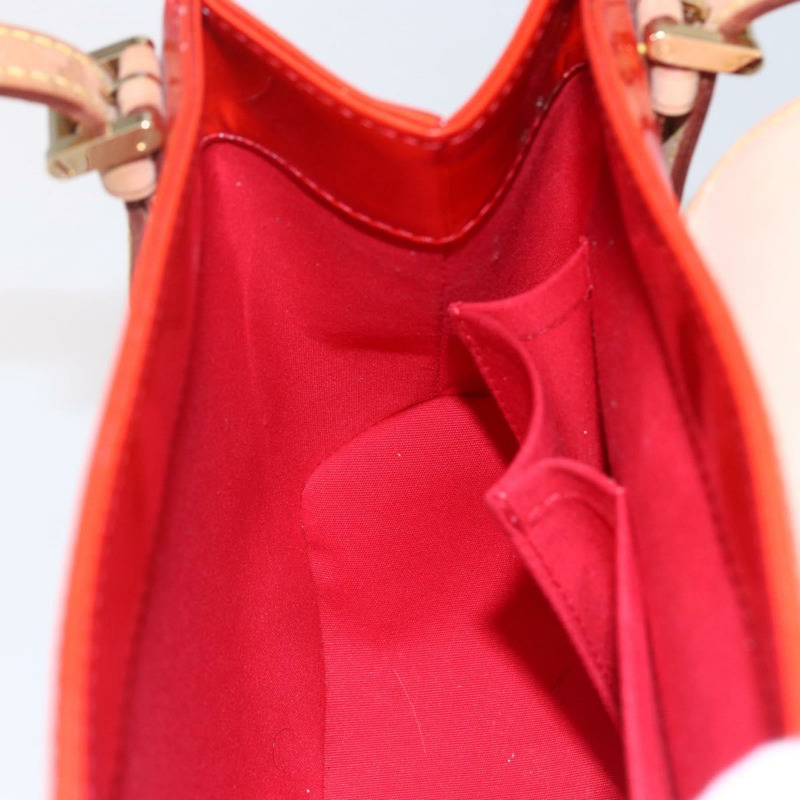 【日本直送】路易威登 Monogram Vernis Biscayne Bay GM 手袋 紅色 M91287 LV Auth 150582-18