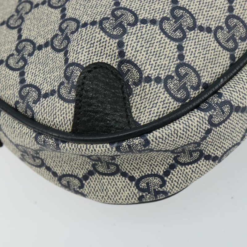 【日本直送】GUCCI GG Supreme Sherry Line 單肩包 PVC 海軍藍/紅色 89 02 066 正品 150546-12