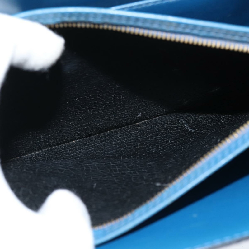 【日本直送】路易威登 Epi Capuchin 肩背包 藍色 M52345 LV Auth bs30516-10