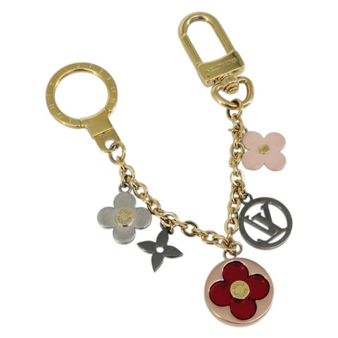 路易威登 Bijoux Sac Chainne Fleur De Epi 吊飾金色 M80241 正品 150790