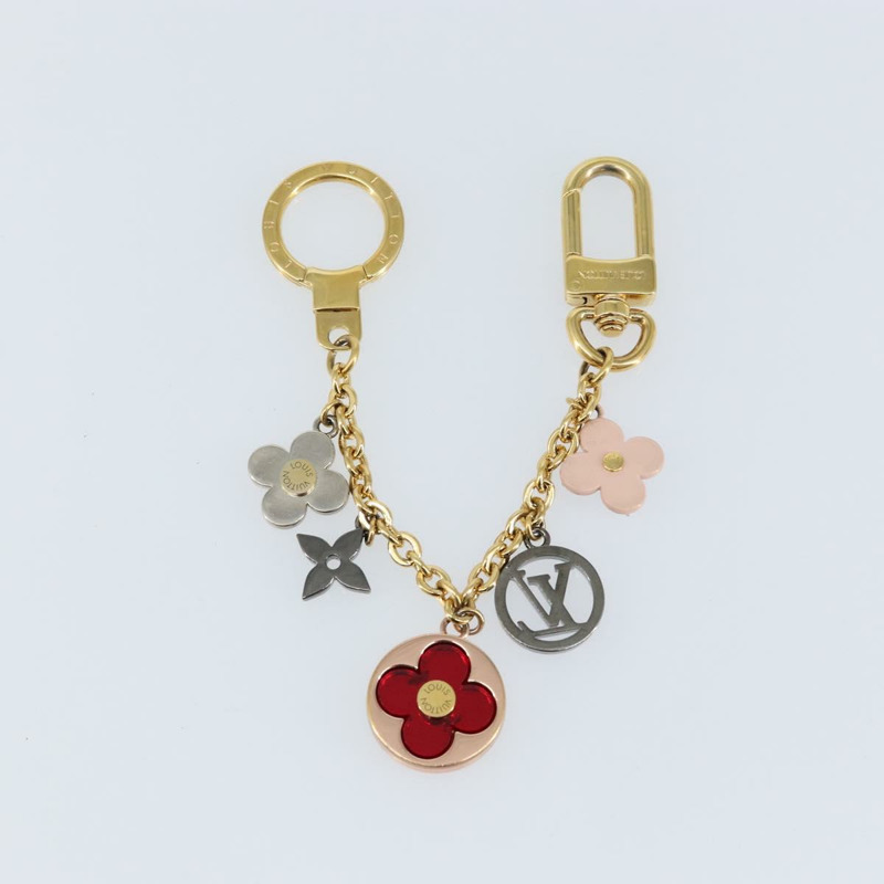 【日本直送】路易威登 Bijoux Sac Chainne Fleur De Epi 吊飾金色 M80241 正品 150790-1