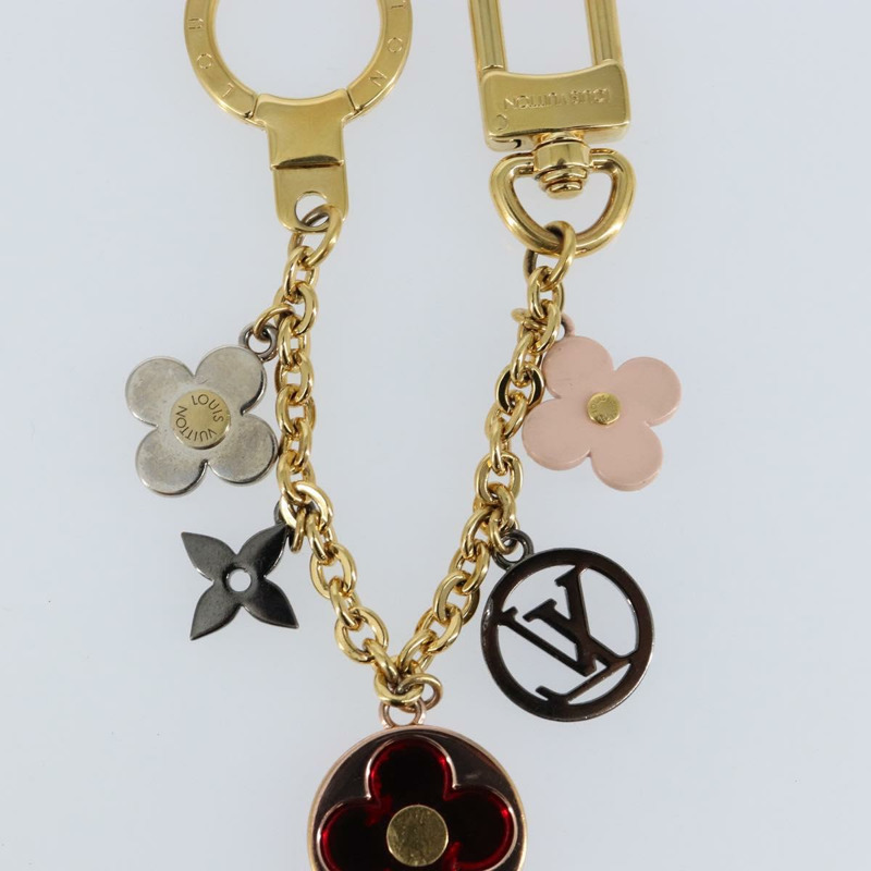 【日本直送】路易威登 Bijoux Sac Chainne Fleur De Epi 吊飾金色 M80241 正品 150790-3