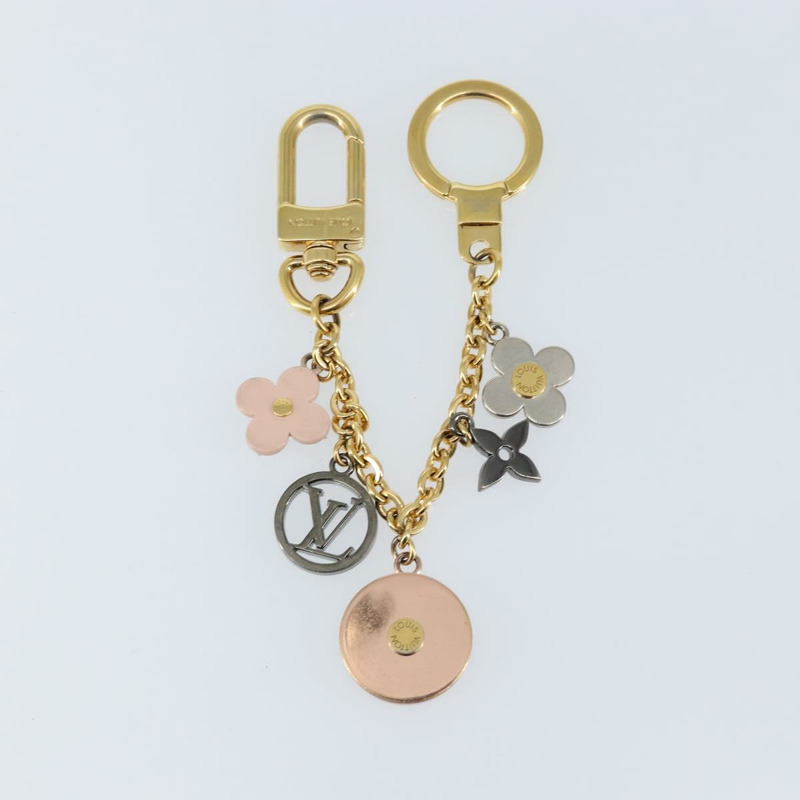 【日本直送】路易威登 Bijoux Sac Chainne Fleur De Epi 吊飾金色 M80241 正品 150790-5