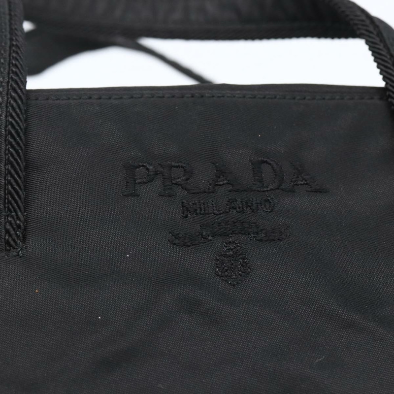 【日本直送】PRADA 尼龍手提包 黑色 Auth bs30539-14