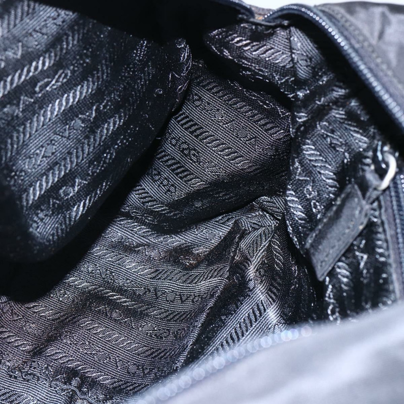 【日本直送】PRADA 尼龍手提包 黑色 Auth bs30539-19