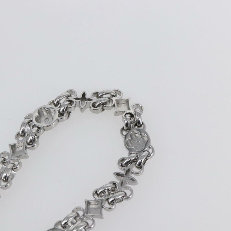 【日本直送】路易威登金屬鏈條肩帶，23.6英寸，銀色，LV正品，貨號150647-8