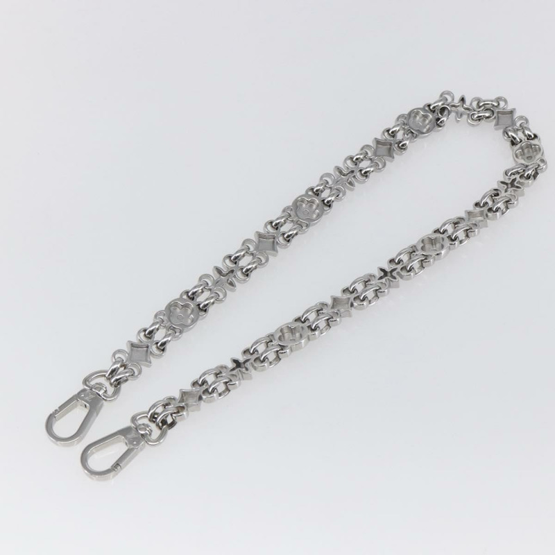 【日本直送】路易威登金屬鏈條肩帶,23.6英寸,銀色,LV正品,貨號150793-5