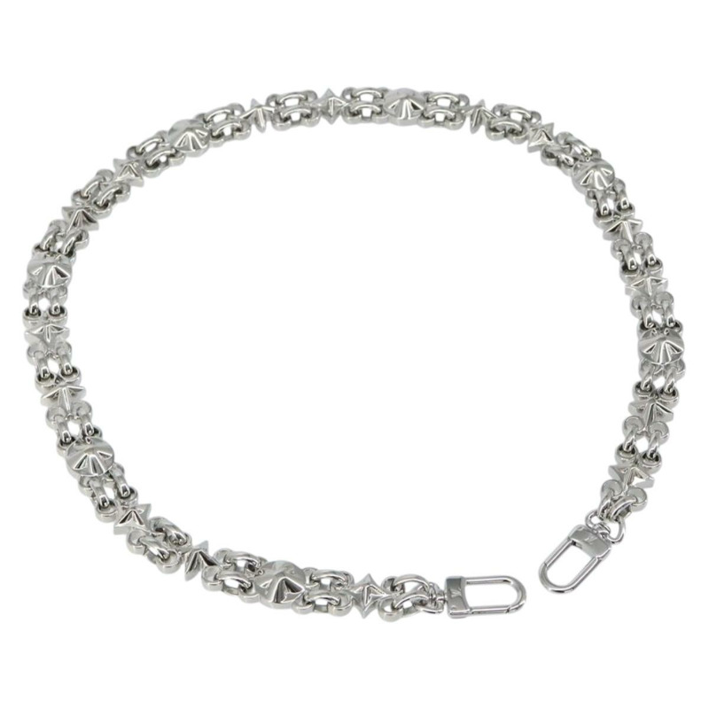 【日本直送】路易威登金屬鏈條肩帶，25.6英寸，銀色，LV正品，貨號150636-0