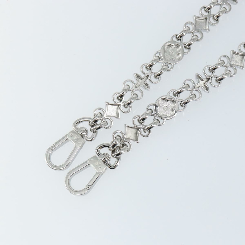 【日本直送】路易威登金屬鏈條肩帶，23.6英寸，銀色，LV正品，貨號150645-6