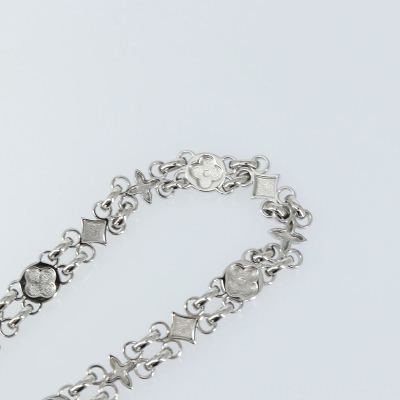 【日本直送】路易威登金屬鏈條肩帶，23.6英寸，銀色，LV正品，貨號150645-8