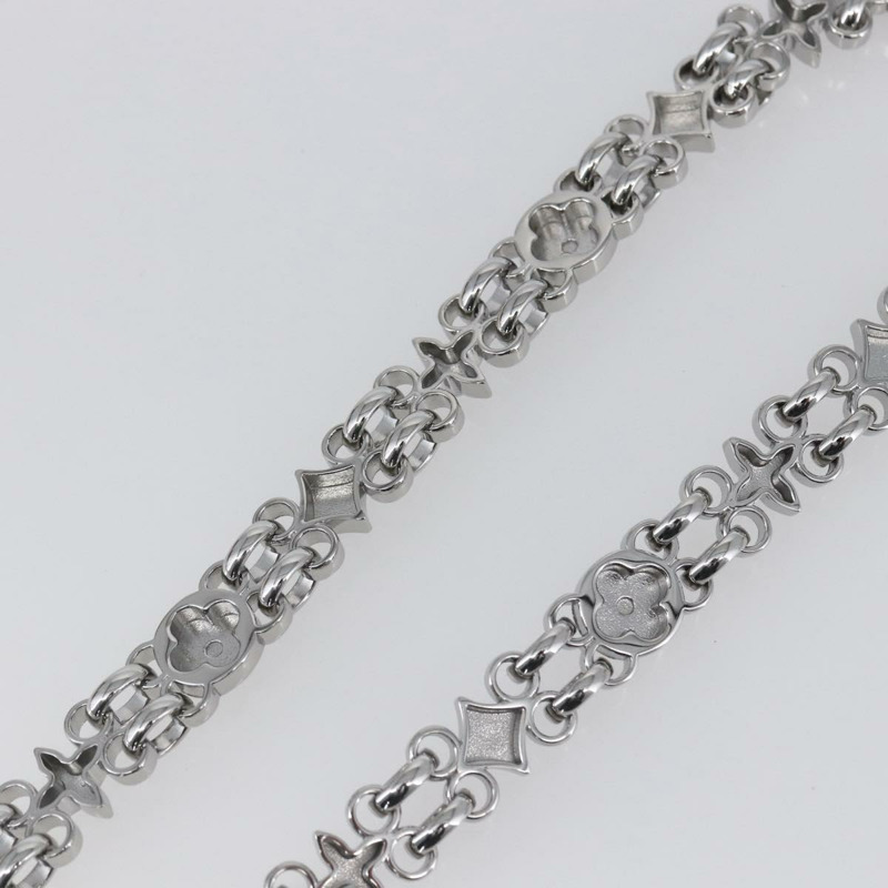 【日本直送】路易威登金屬鏈條肩帶，22.8英寸，銀色，LV正品，貨號150639-7