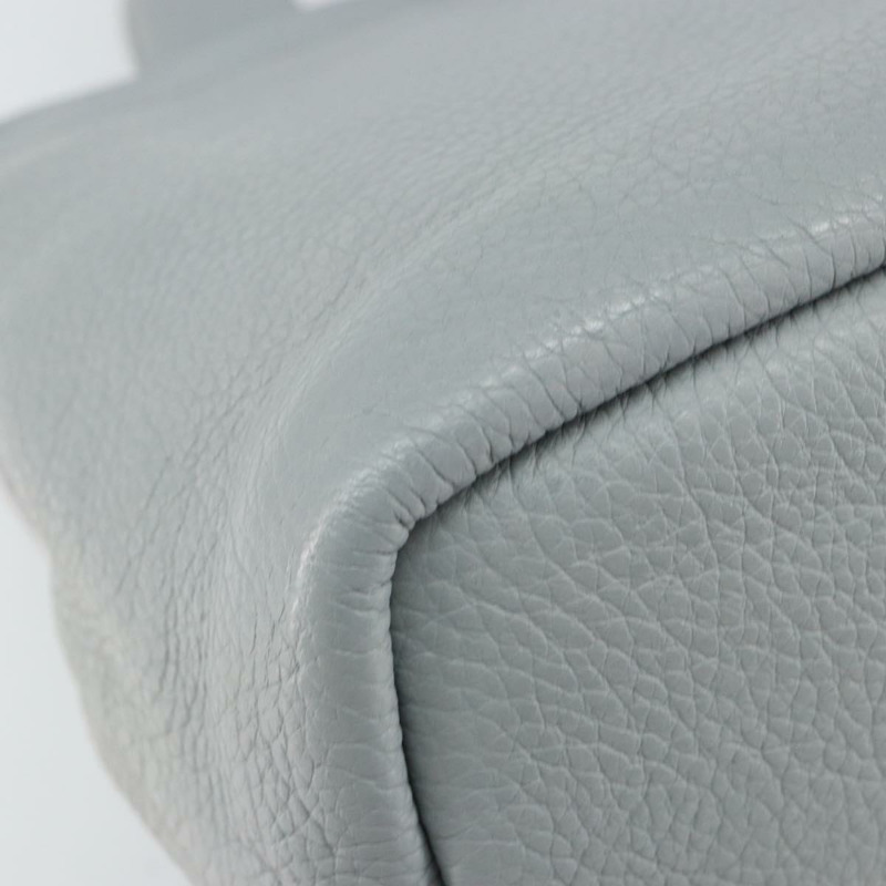 【日本直送】PRADA 小號托特包 沖孔皮革 灰色 金色 正品 bs30580-12