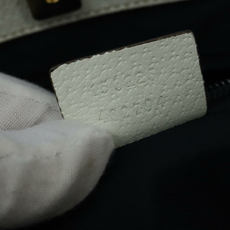 【日本直送】GUCCI GG Supreme Sherry Line 手提包 PVC 皮革 紅白海軍藍 正品 bs30498-19