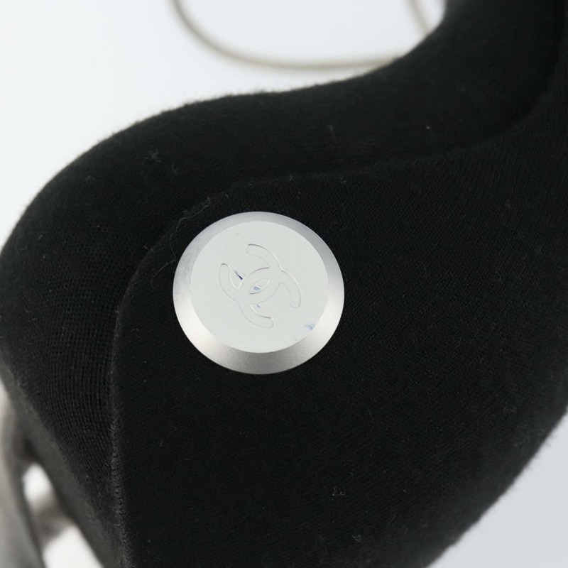 【日本直送】香奈兒 腰包 單肩包 棉質 黑色 CC Auth bs30491-13