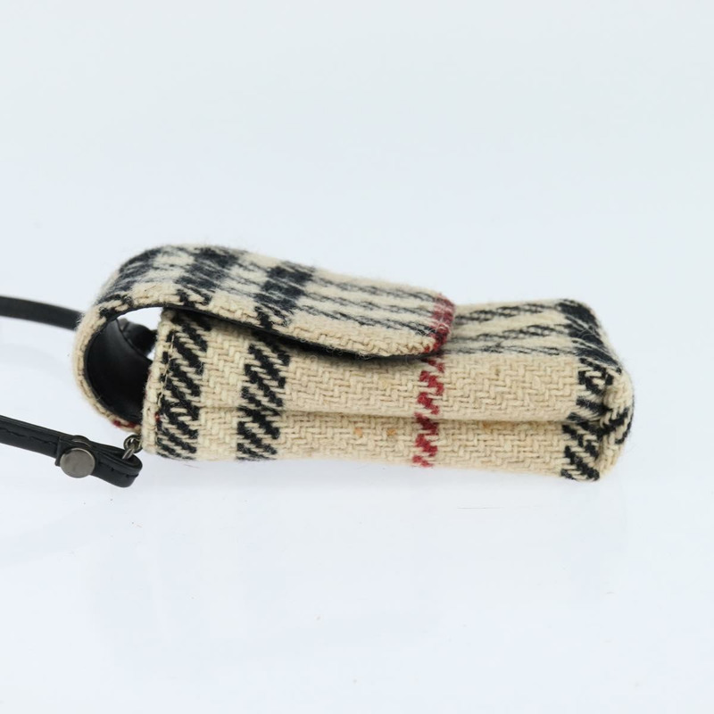 【日本直送】BURBERRY Nova 格紋肩包帆布米色正品 147566-3