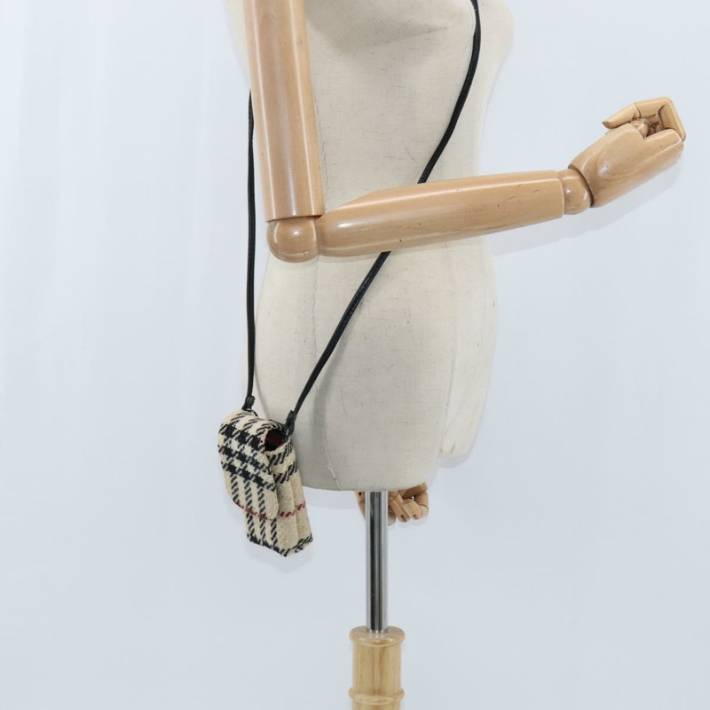 【日本直送】BURBERRY Nova 格紋肩包帆布米色正品 147566-19