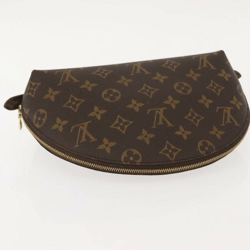 【日本直送】路易威登 Monogram Trousse Demi Ronde 化妝包 M47520 LV 正品 BA7414-4