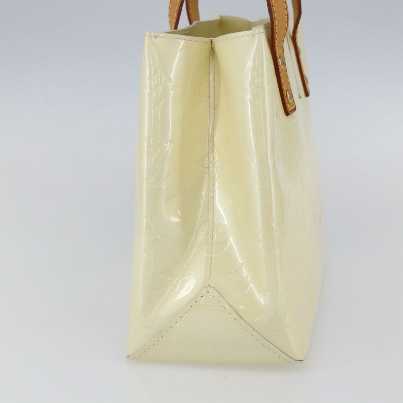 【日本直送】路易威登 Monogram Vernis Reade PM 手提包 灰色 M91145 LV Auth hk3182-2