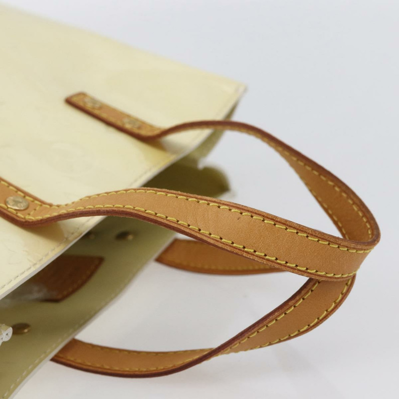 【日本直送】路易威登 Monogram Vernis Reade PM 手提包 灰色 M91145 LV Auth hk3182-6