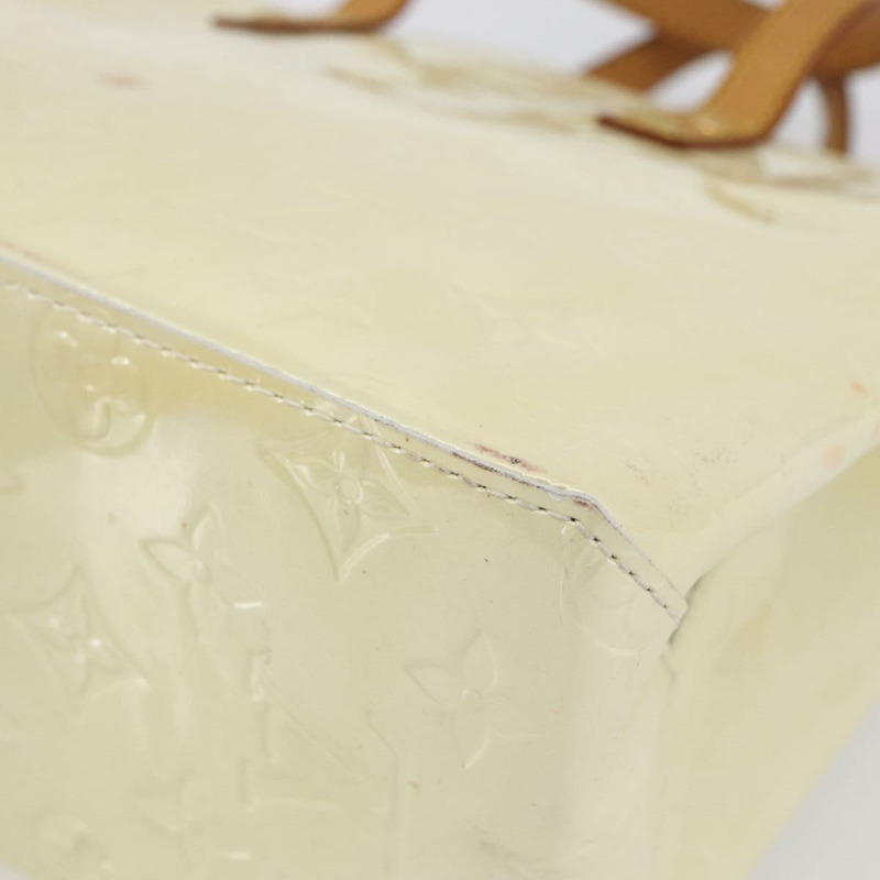 【日本直送】路易威登 Monogram Vernis Reade PM 手提包 灰色 M91145 LV Auth hk3182-8