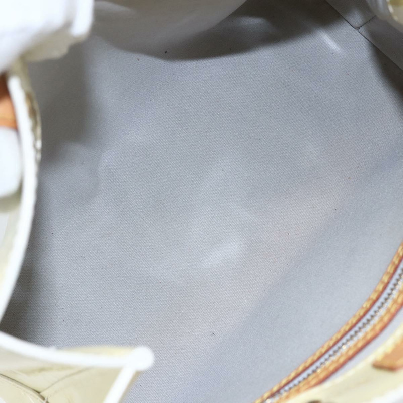 【日本直送】路易威登 Monogram Vernis Reade PM 手提包 灰色 M91145 LV Auth hk3182-10