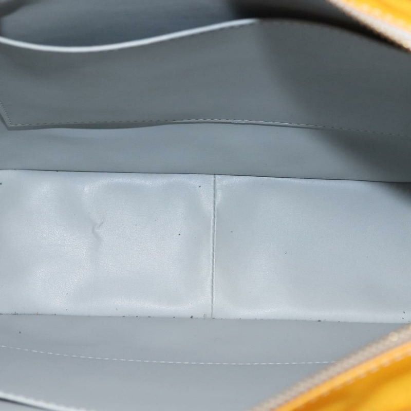 【日本直送】路易威登 Monogram Vernis Columbus 手提包 灰色 M91028 LV Auth hk3200-9