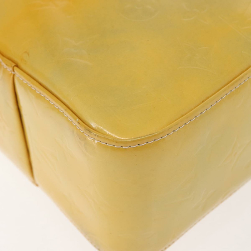 【日本直送】路易威登 Monogram Vernis Columbus 手提包 灰色 M91028 LV Auth hk3200-16