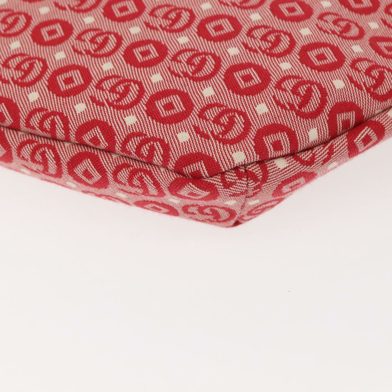 【日本直送】GUCCI Sherry Line 斜背包 帆布皮革 紅色 銀色 502095 正品 BA7468-12