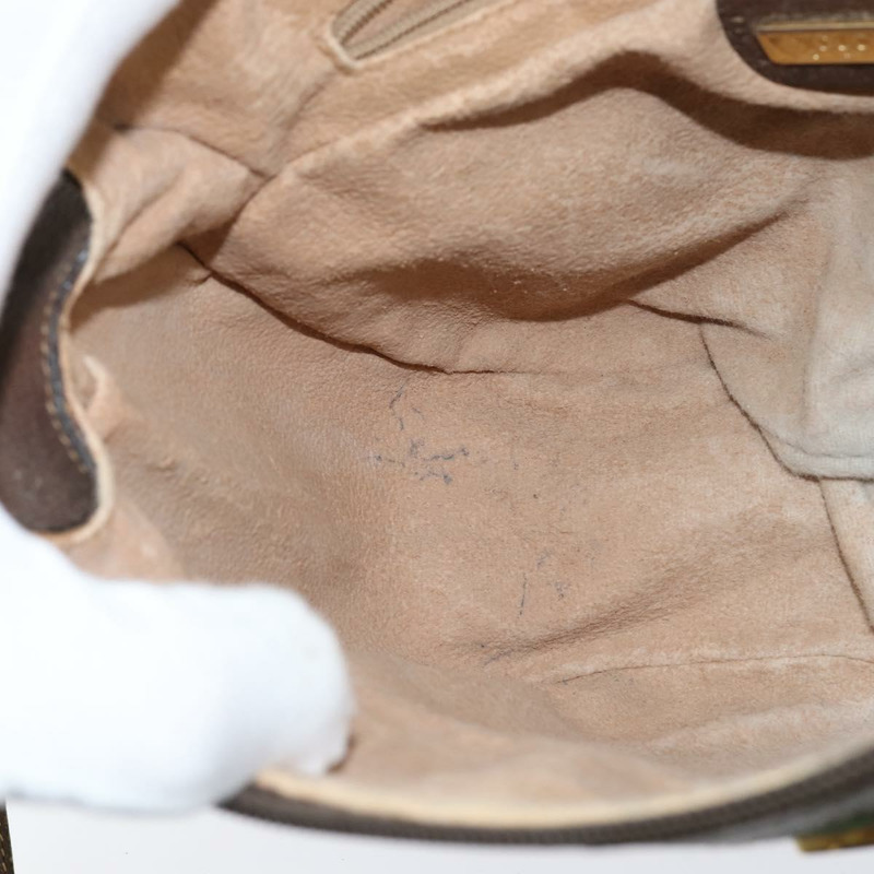 【日本直送】GUCCI GG Supreme Web Sherry Line 手提包 PVC 米色 金色 001 58 0918 正品 BA7459-17