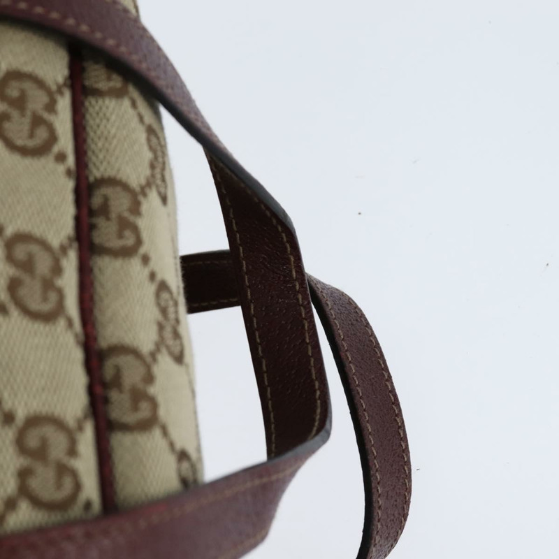 【日本直送】GUCCI GG帆布化妝包 米色 銀色 124540 正品 150730-7