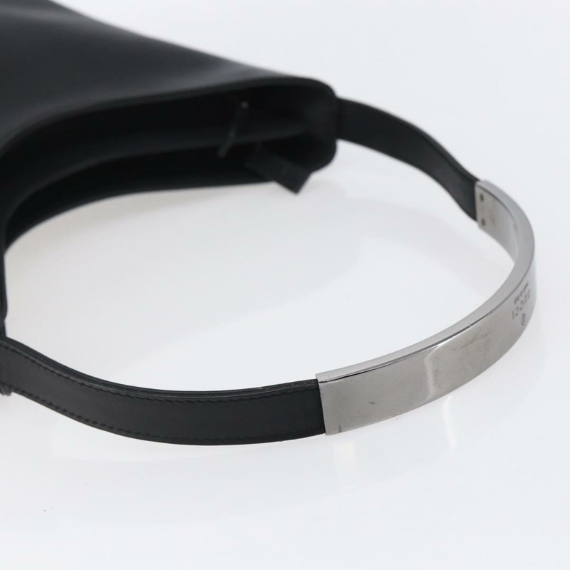 【日本直送】GUCCI 黑色皮革單肩包 001 3778 1705 正品編號 147857-6