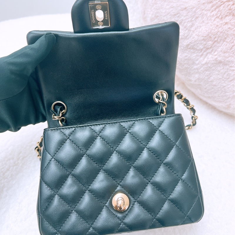 全新 Chanel 黑金方胖子 cf 17-9