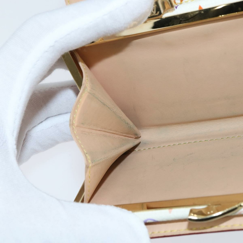 【日本直送】路易威登 多色 Porte Monnaie Viennois 皮夾白色 M92987 正品 151172-19