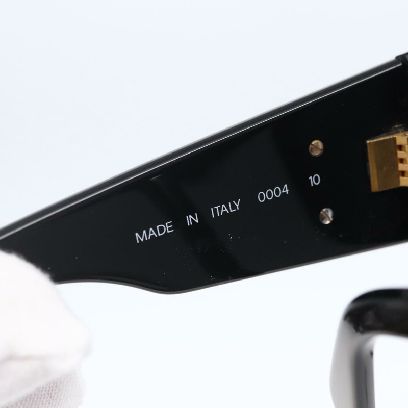 【日本直送】香奈兒 COCO 標誌太陽眼鏡，塑膠材質，黑色，CC 標誌，正品編號 151144-9