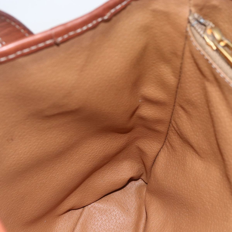 【日本直送】CELINE Macadam帆布手提包 PVC皮革 棕色 金色 正品 151049-18