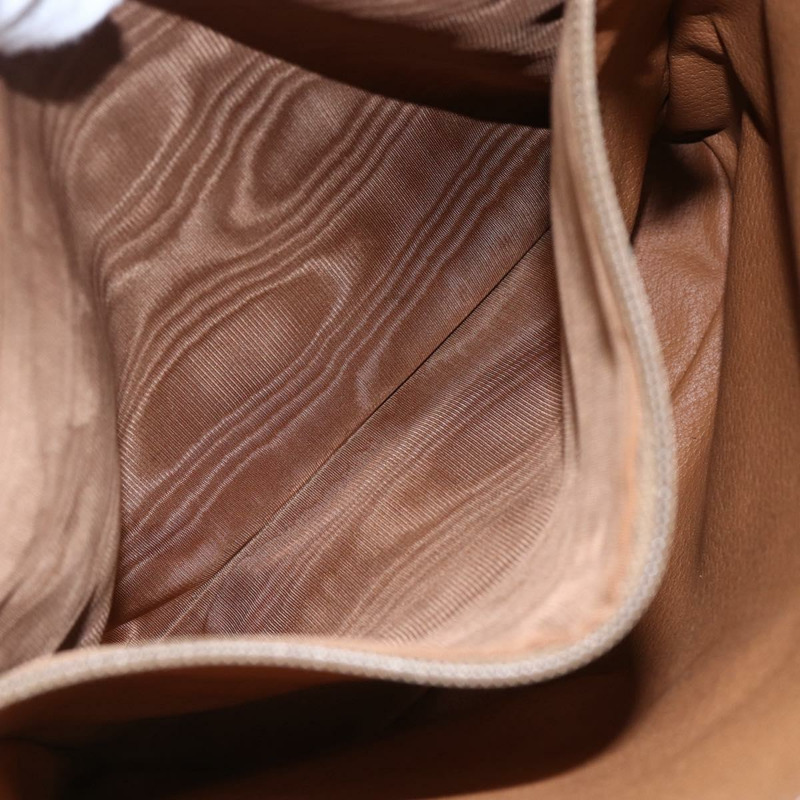 【日本直送】CELINE Macadam帆布手提包 PVC皮革 棕色 金色 正品 151049-19