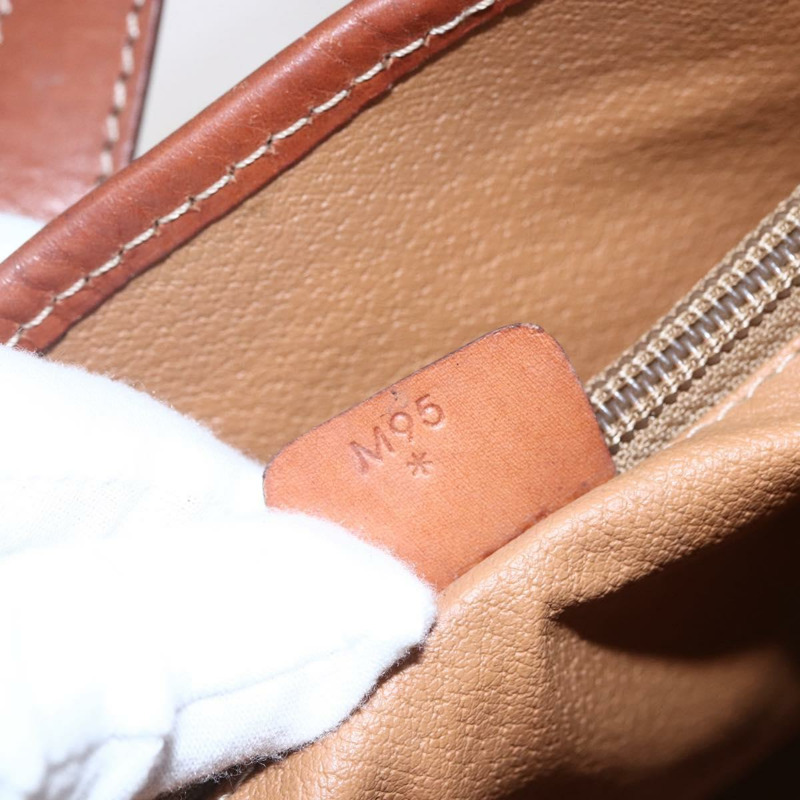 【日本直送】CELINE Macadam帆布手提包 PVC皮革 棕色 金色 正品 151049-21