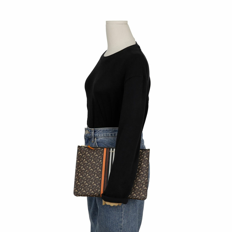 BURBERRY 8025926 TB Monogram 離合器-8