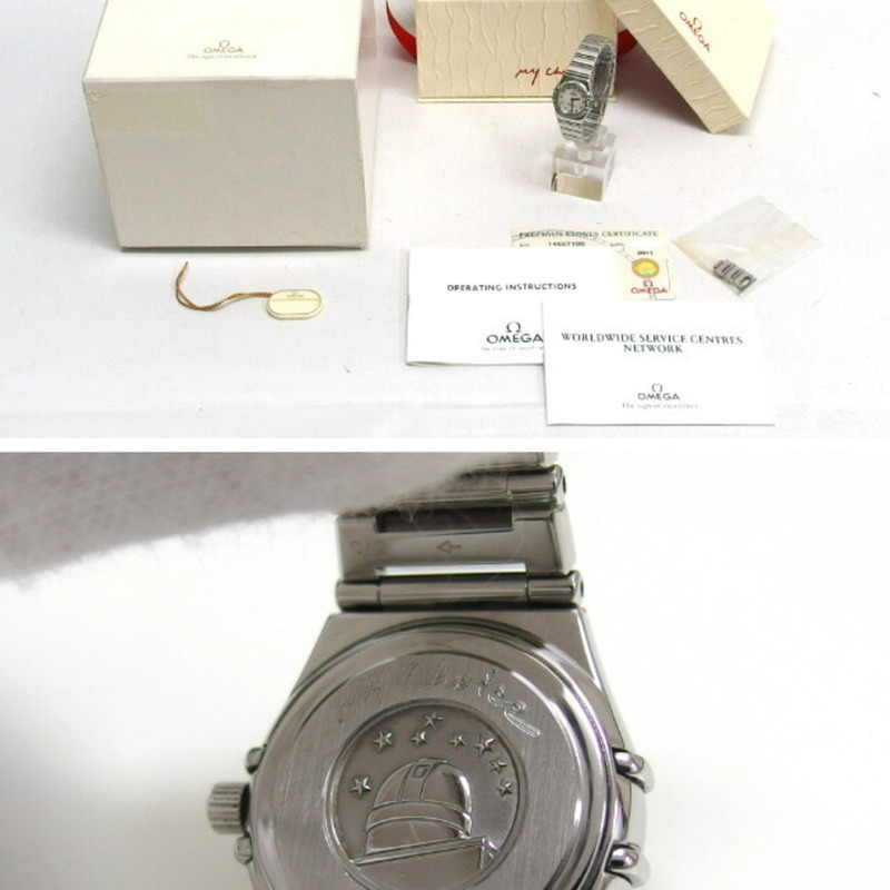 歐米茄星座系列迷你女士腕錶-2