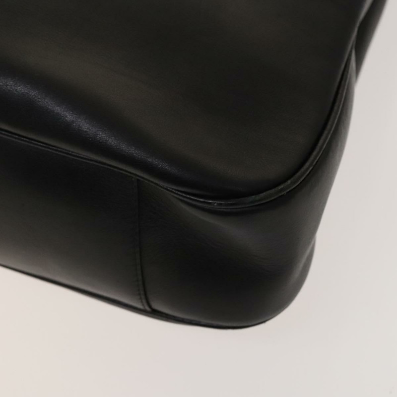 【日本直送】GUCCI 竹節肩背包 皮革 兩用 黑色 金色 001 1998 1577 正品 139142-16