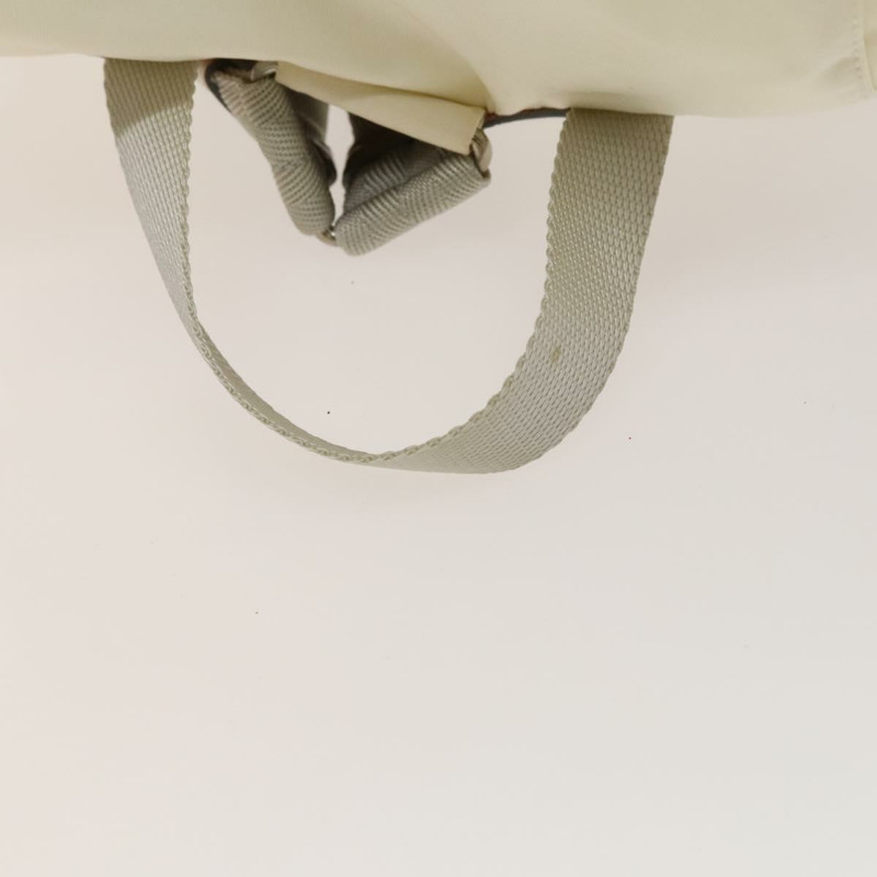 【日本直送】PRADA 雙肩包 尼龍 白色 銀色 正品 138353-6