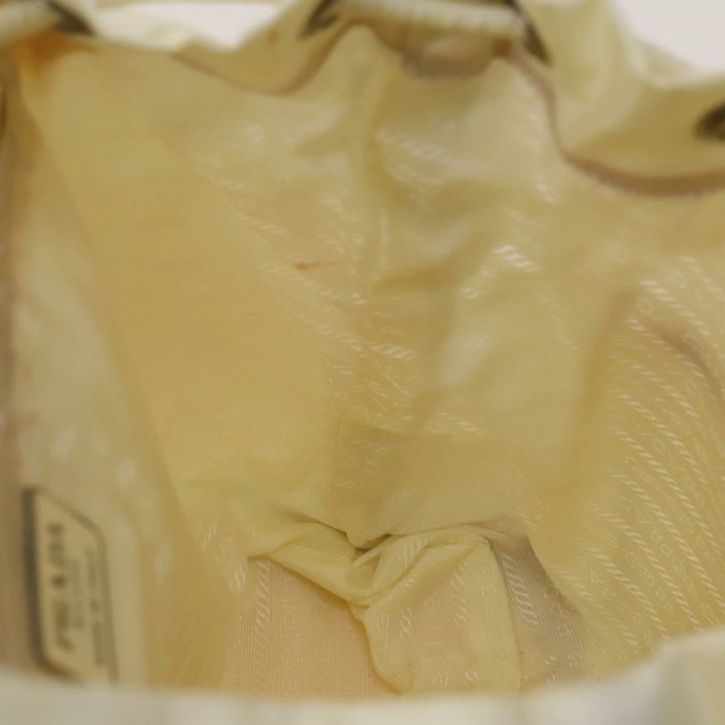 【日本直送】PRADA 雙肩包 尼龍 白色 銀色 正品 138353-22